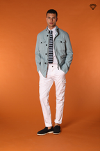 Chile pantalon cargo hombre en satén stretch exra slim fit ①