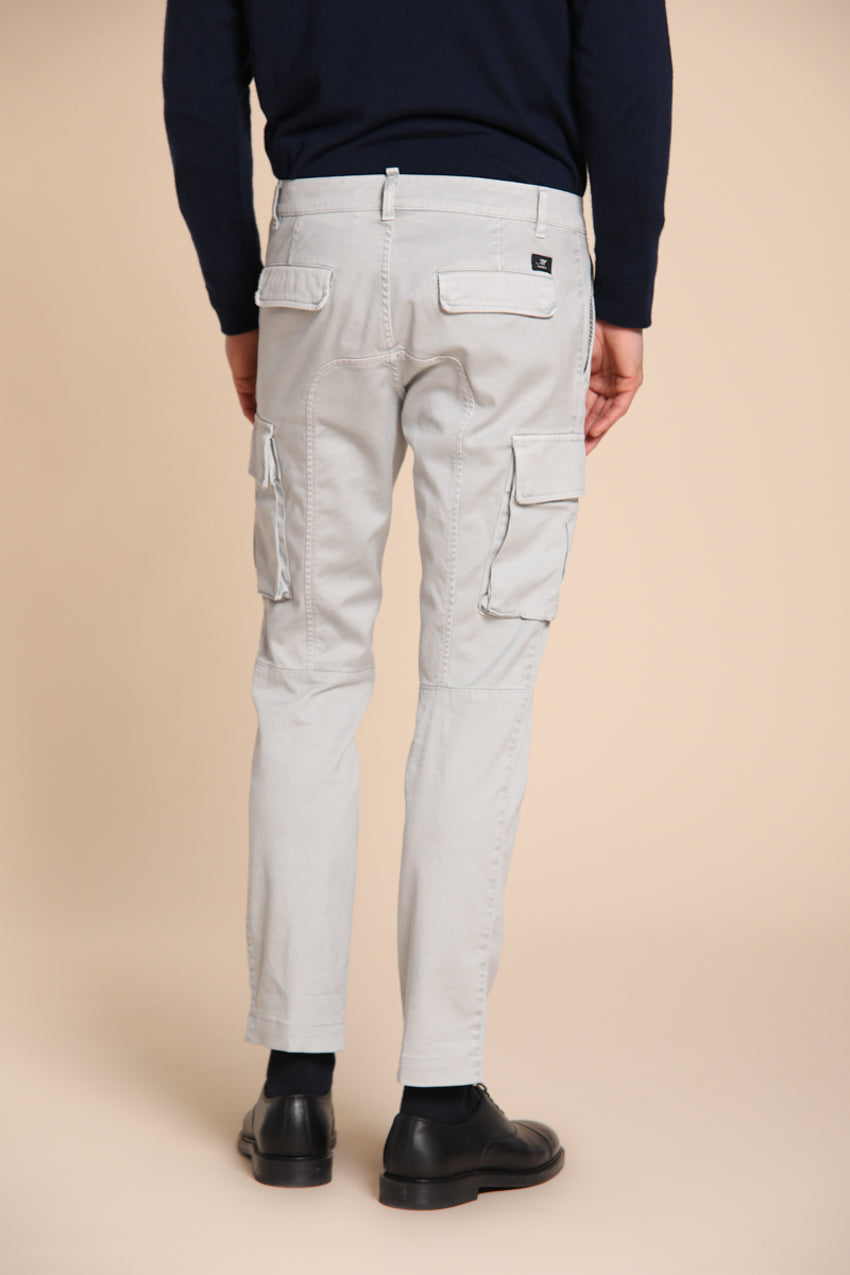 Chile pantalon cargo homme en gabardine extra slim fit ①
