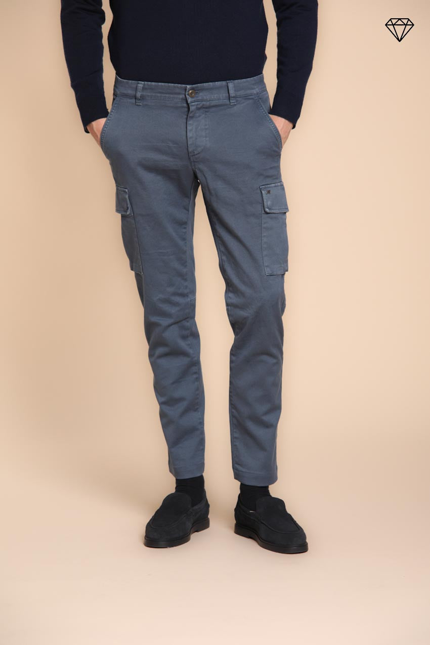 スーツ MAGLIANO SKINNY FELT PANTS Navy Slim Leg Straight Pants in Pure S120's Wool Flannel