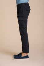 Chile pantalón cargo hombre en raso stretch extra slim fit ①