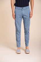 Chile Herren Cargo Hose aus Stretch-Satin extra slim fit ①