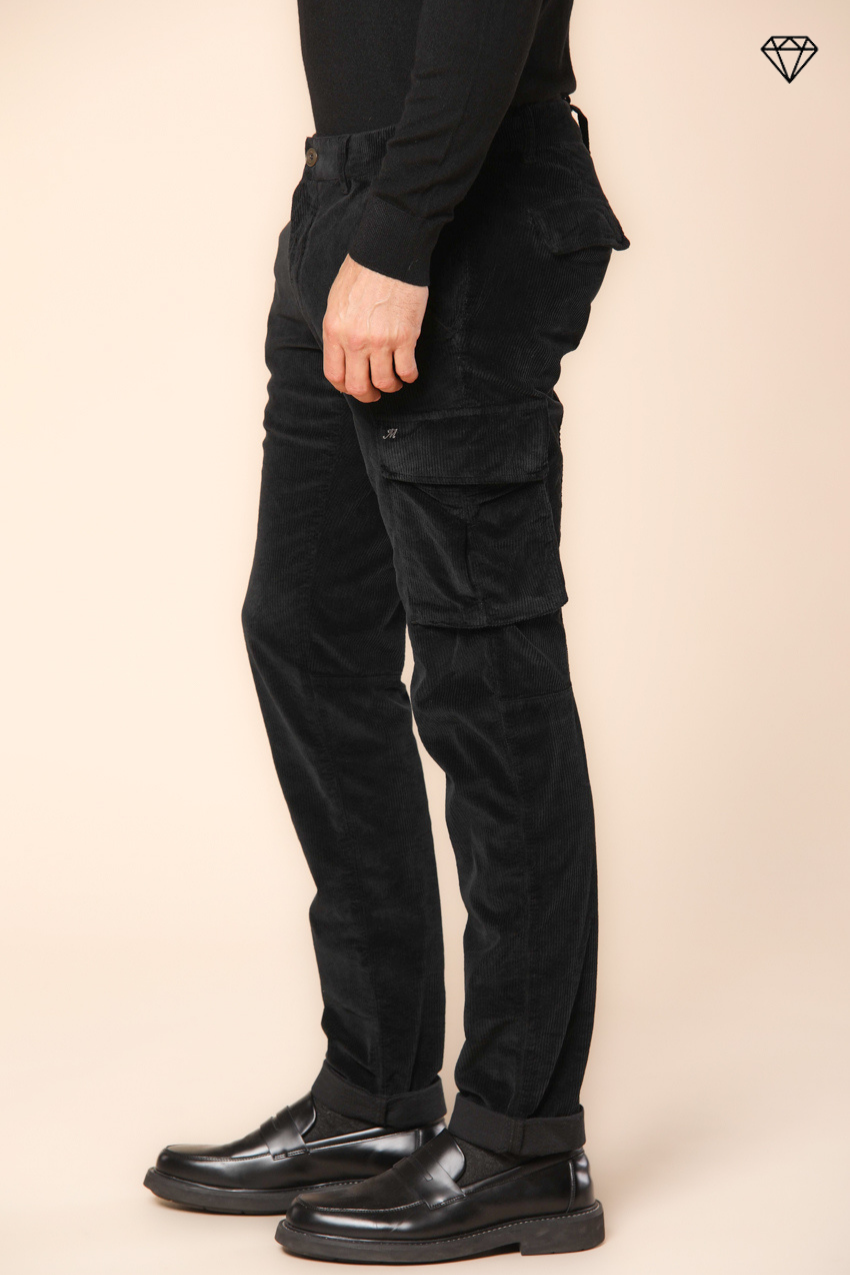 Chile pantalón cargo hombre de terciopelo 500 líneas extra slim fit ①