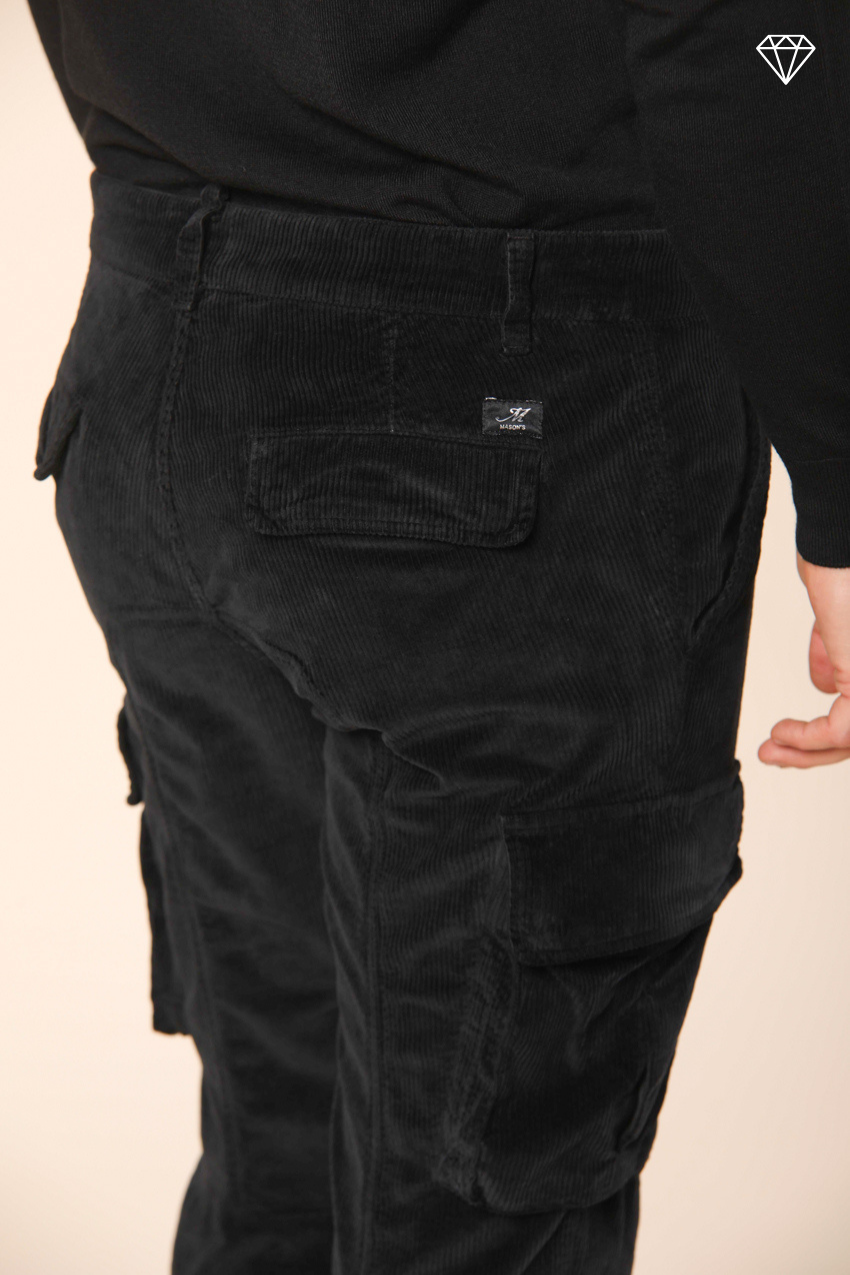 Chile pantalón cargo hombre de terciopelo 500 líneas extra slim fit ①
