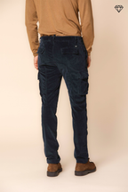 Chile men's cargo trousers in 500-wale corduroy extra slim fit ①