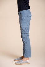 Chile pantalón cargo hombre en satén stretch extra slim fit ①