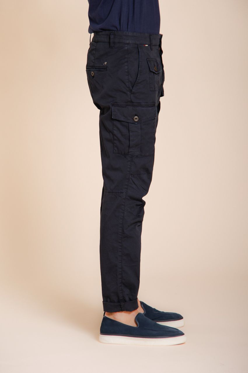 George Coolpocket Herren Cargo Hose aus leichtem Stretch-Twill Logo Edition carrot fit ①
