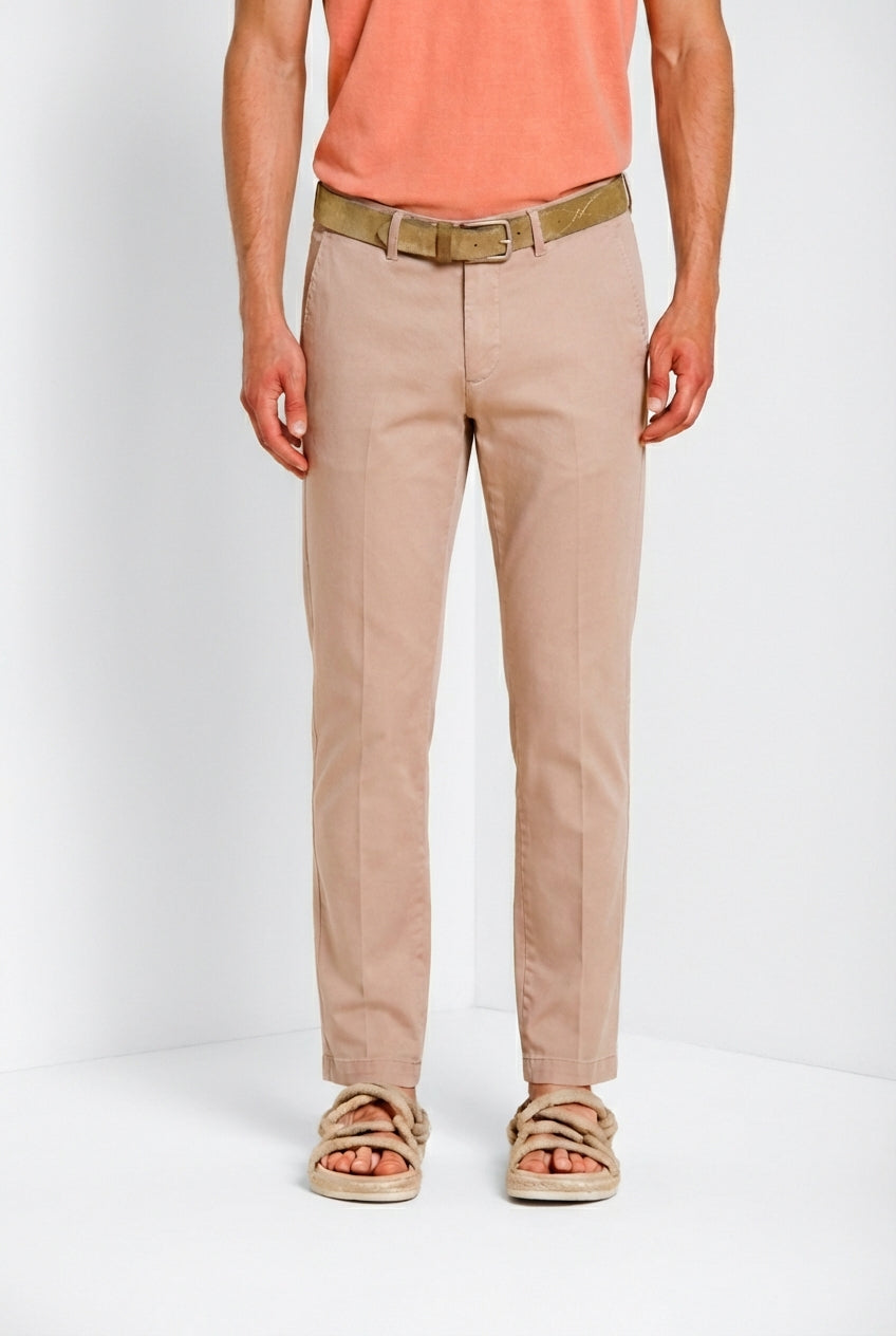Torino delamere men's chino pants in stretch gabardine slim fit
