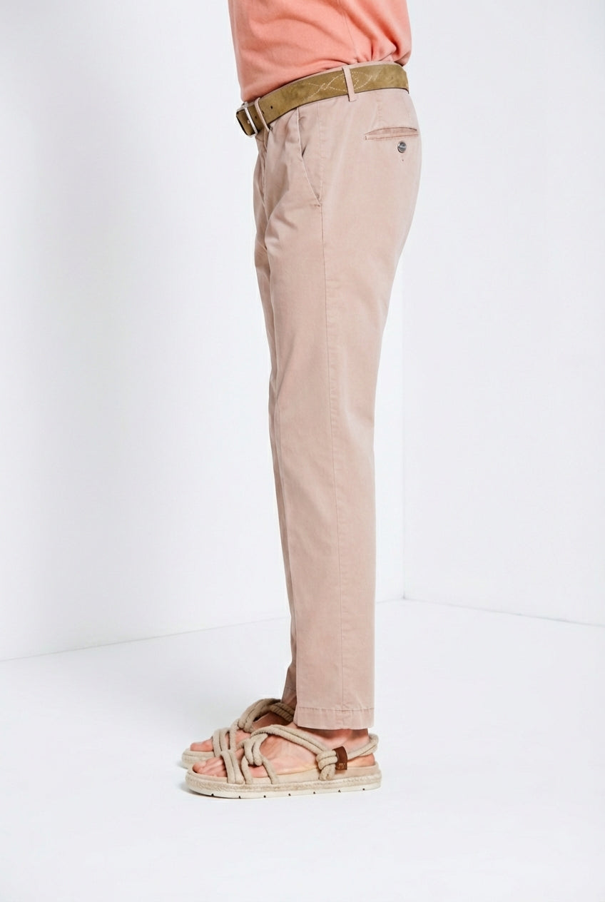 Torino delamere men's chino pants in stretch gabardine slim fit