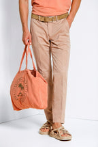 Torino delamere men's chino pants in stretch gabardine slim fit