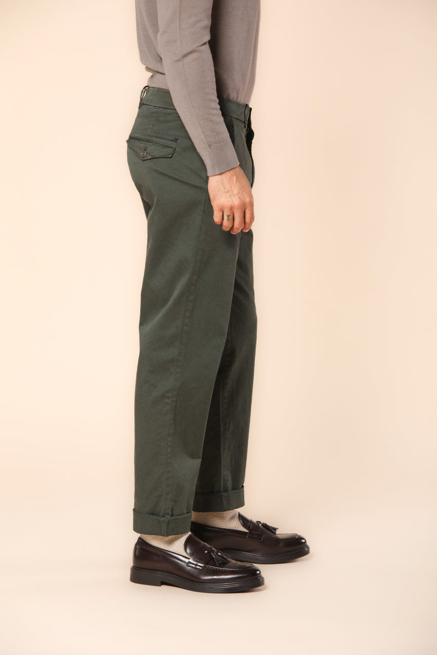 Chinos 22 pantalón chino hombre en gabardina ajuste relaxed