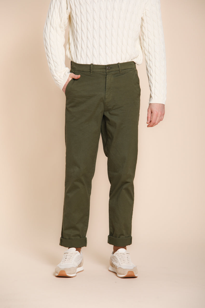 Chinos pantalon chino homme en gabardine relaxed fit