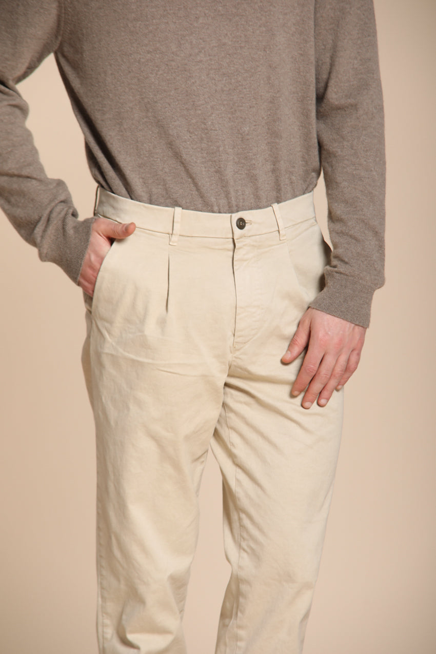 Pinces men’s chino pants in gabardine relaxed fit