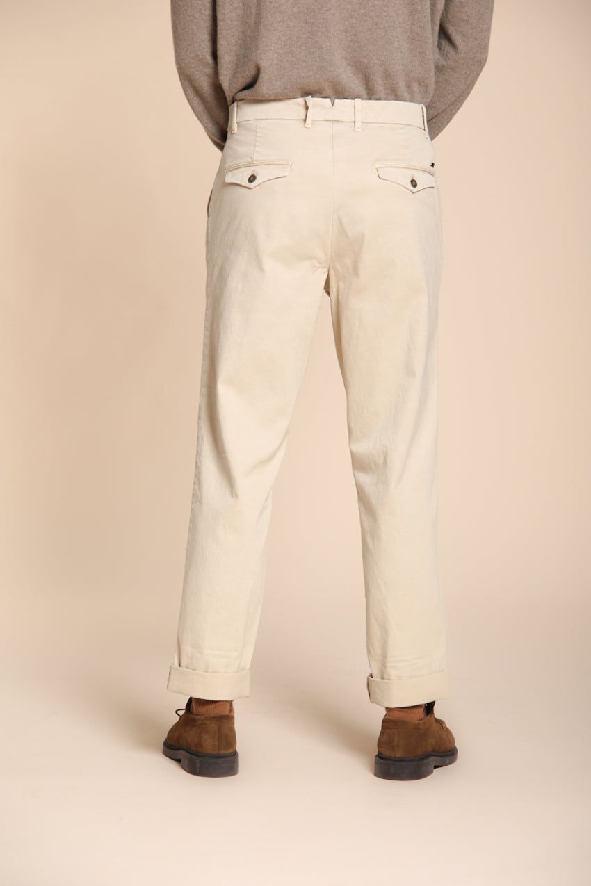 Pinces men’s chino pants in gabardine relaxed fit