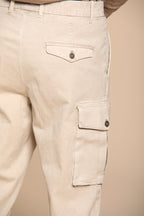 Foto 2 Cargo pantalone cargo uomo sartoriale relaxed fit