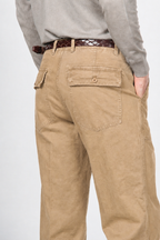Prescott Fatigue men’s chino pants in gabardine with relaxed fit