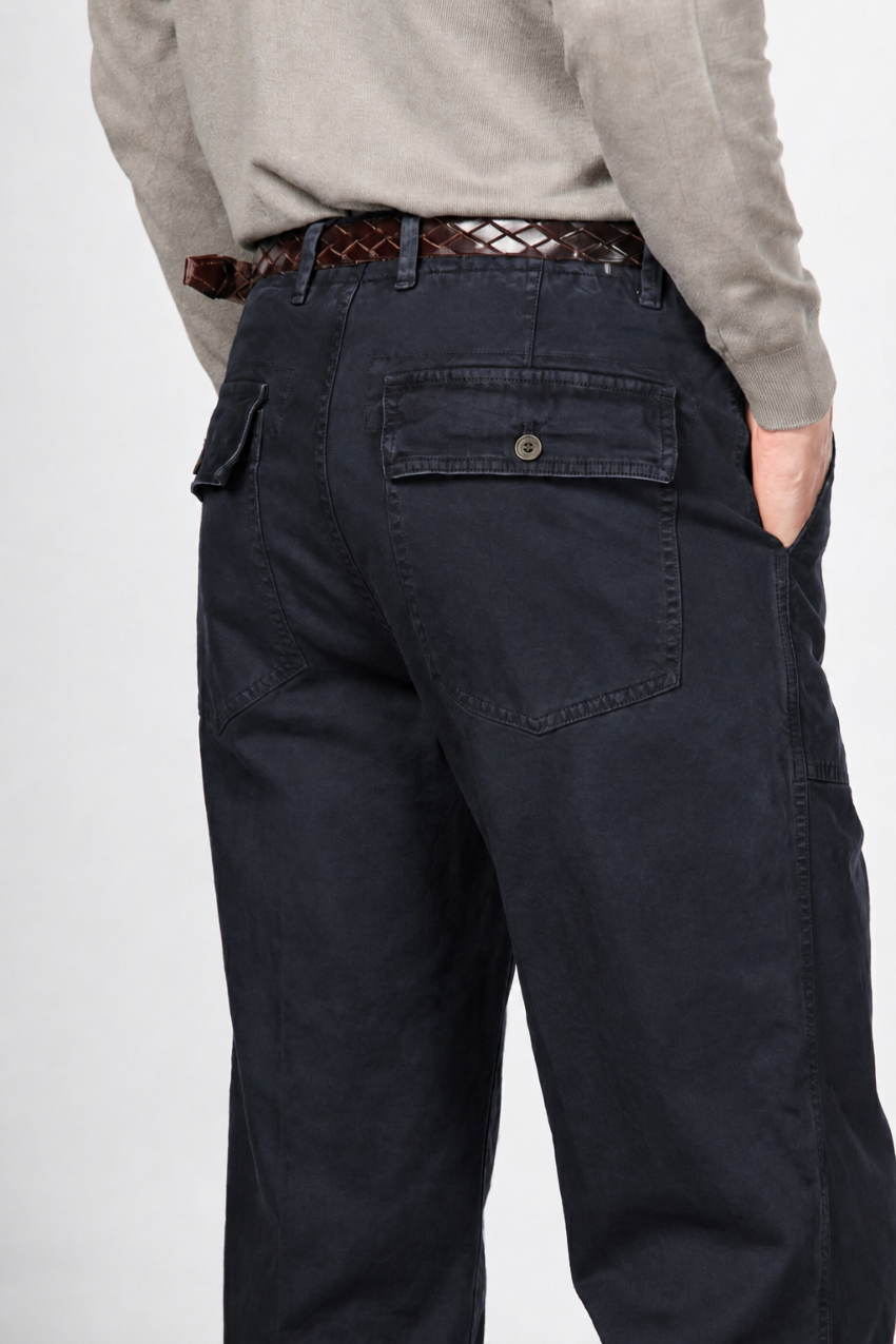 Prescott Fatigue Men's Chino Pants in Gabardine Relaxed Fit