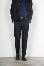 Chinos men’s chino pants in technical stretch denim with relaxed fit