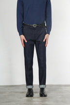 Chinos men’s chino pants in technical stretch denim with relaxed fit