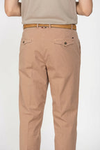Chinos pantalone chino uomo in canvas oxford relaxed fit