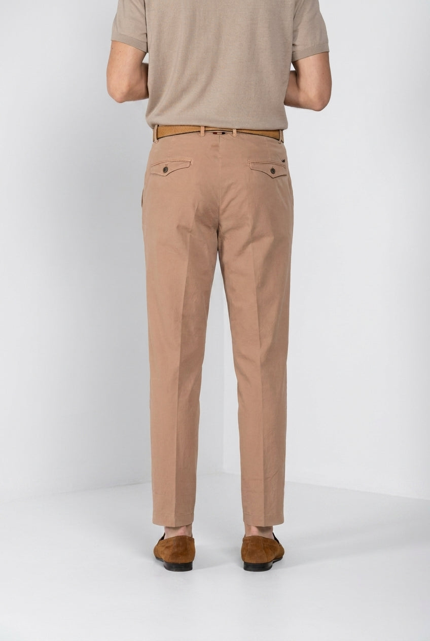 Chinos pantalone chino uomo in canvas oxford relaxed fit