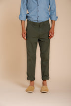 Chinos pantalon chino homme en toile oxford relaxed fit