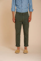 Chinos Herren Chinohose aus Oxford-Canvas relaxed fit
