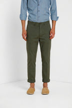 Chinos pantalón chino hombre en canvas oxford relaxed fit