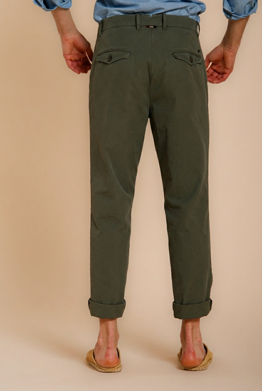 Chinos Herren Chinohose aus Oxford-Canvas relaxed fit