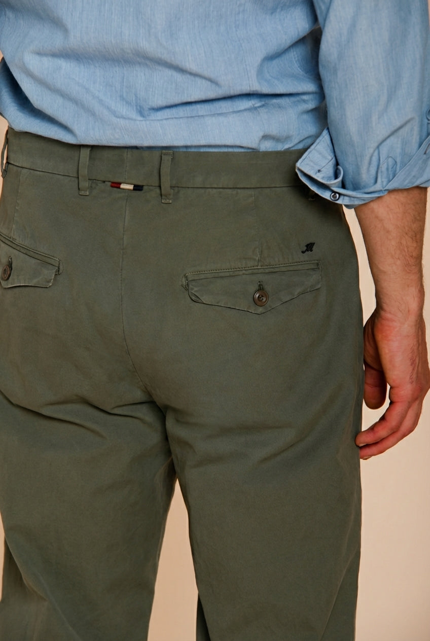 Chinos Herren Chinohose aus Oxford-Canvas relaxed fit