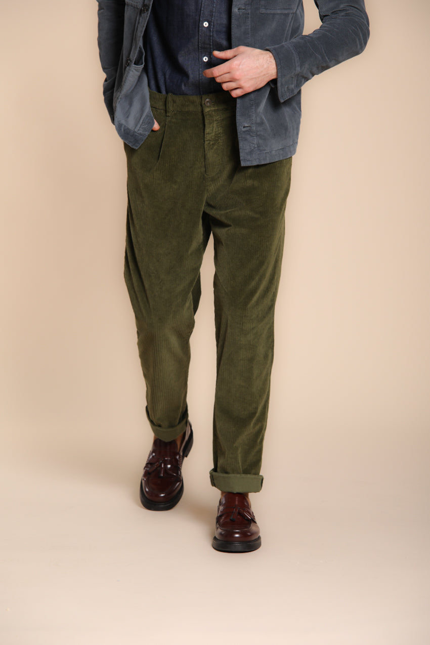 Pinces men’s chino pants in French corduroy relaxed fit