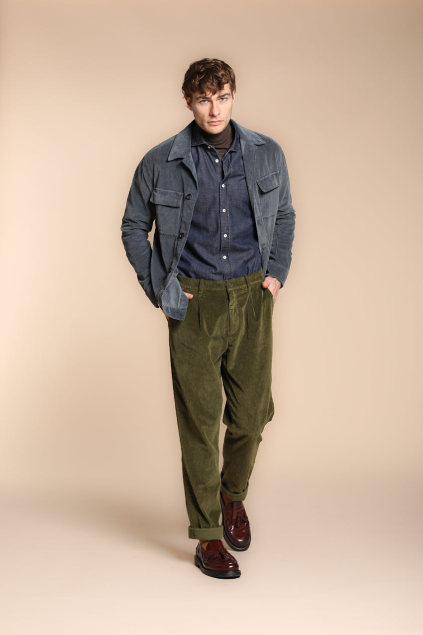Pinces men’s chino pants in French corduroy relaxed fit