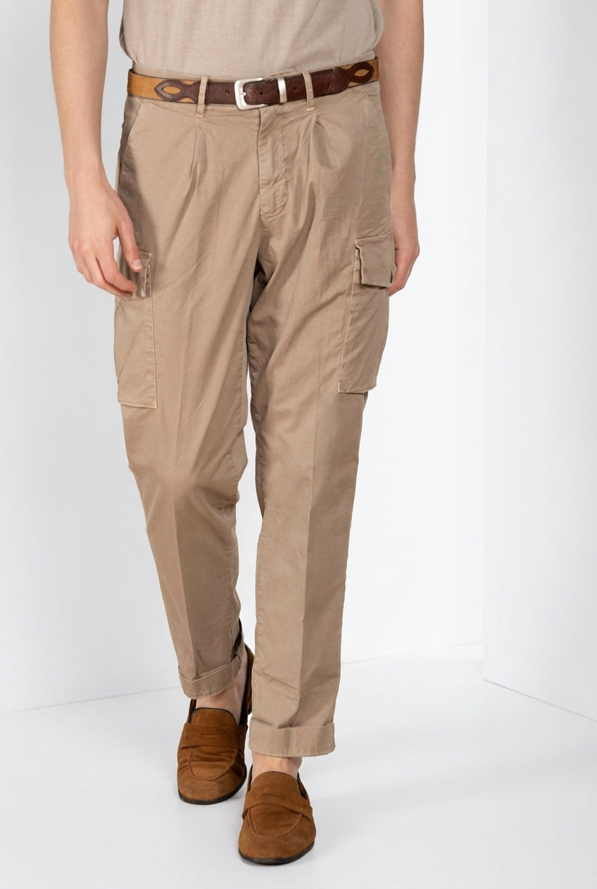 Cargo Hose Cargo Herren aus leichtem Stretch-Twill relaxed fit
