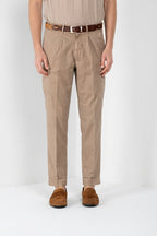 Cargo pantalone cargo uomo in twill leggero stretch relaxed fit