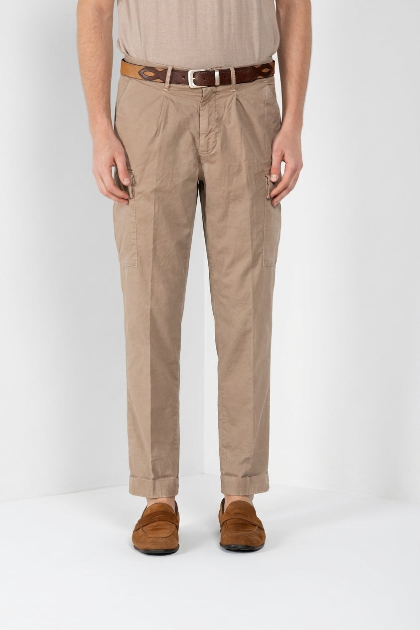 Cargo Hose Cargo Herren aus leichtem Stretch-Twill relaxed fit