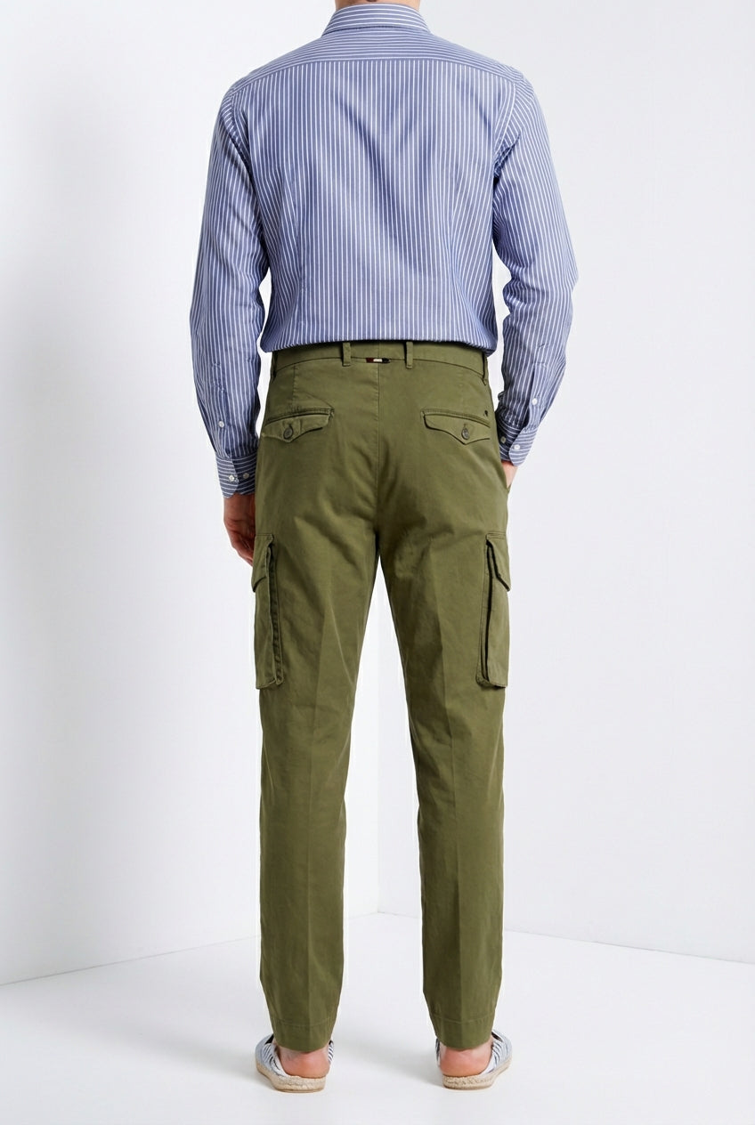 Cargo Hose Cargo Herren aus leichtem Stretch-Twill relaxed fit
