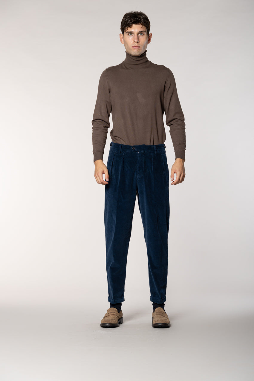 Don Johnson 2 Pinces men’s chino pants in 500-wale corduroy carrot fit