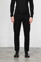 Chile men’s cargo pants in gabardine with carrot fit