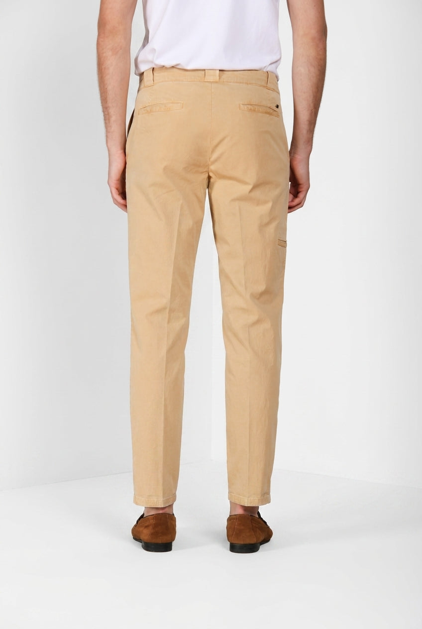 Madison M74 Hose Chino Herren aus leichtem Stretch-Twill carrot fit