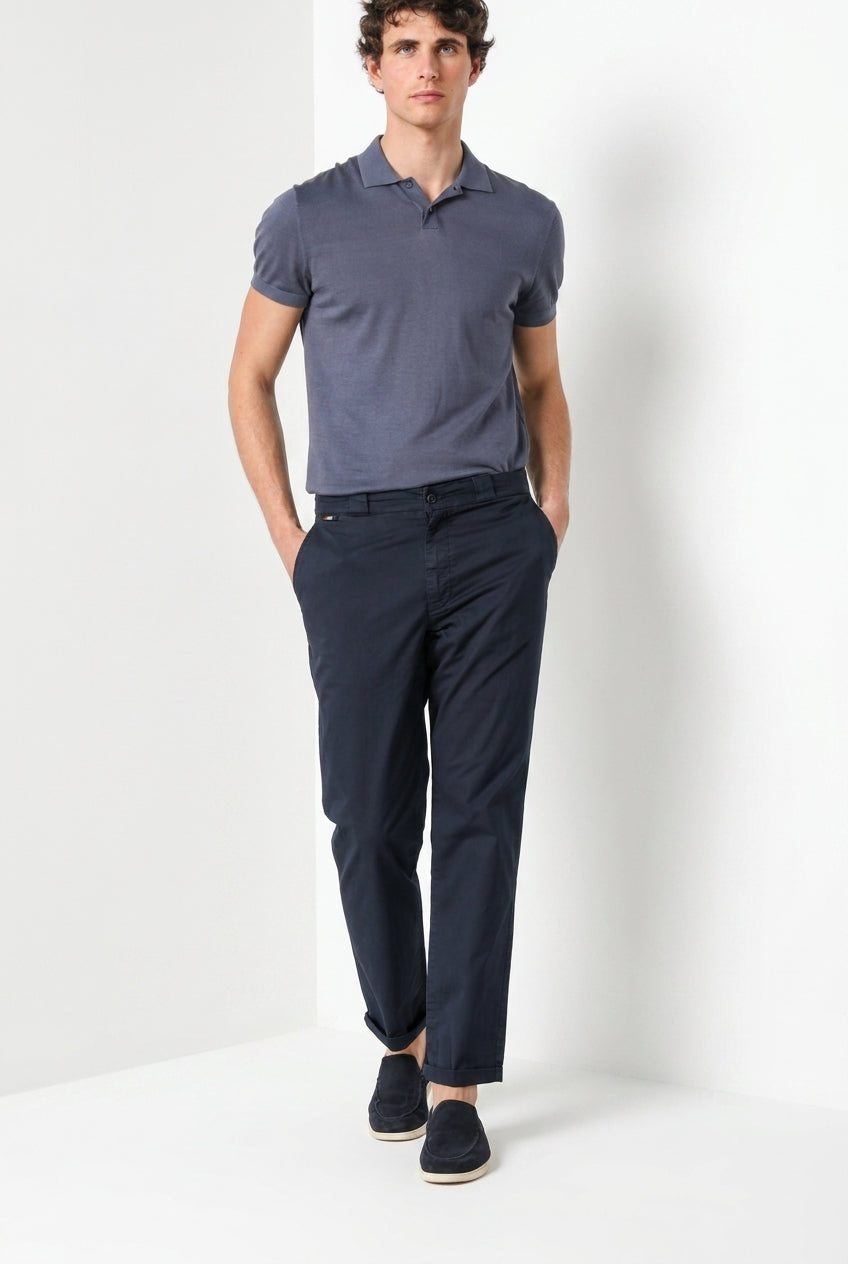Madison M74 Hose Chino Herren aus leicht Stretch Twill carrot fit