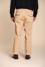 Foto 6 San Andreas M74 pantalone cargo uomo in gabardina relaxed fit