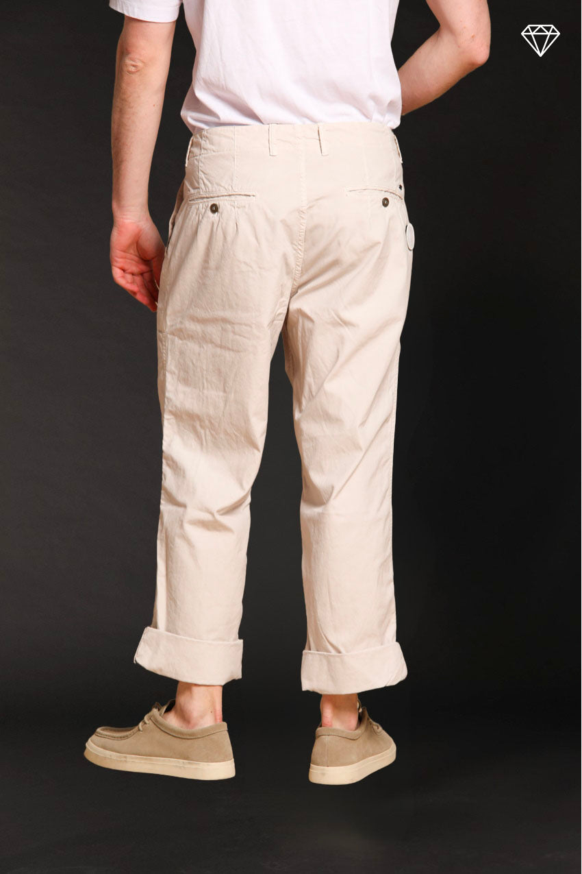 San Luis M74 pantalon cargo homme en toile oxford logo edition relaxed fit ①