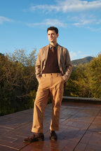 San Juan M74 pantalone cargo uomo in gabardina relaxed fit