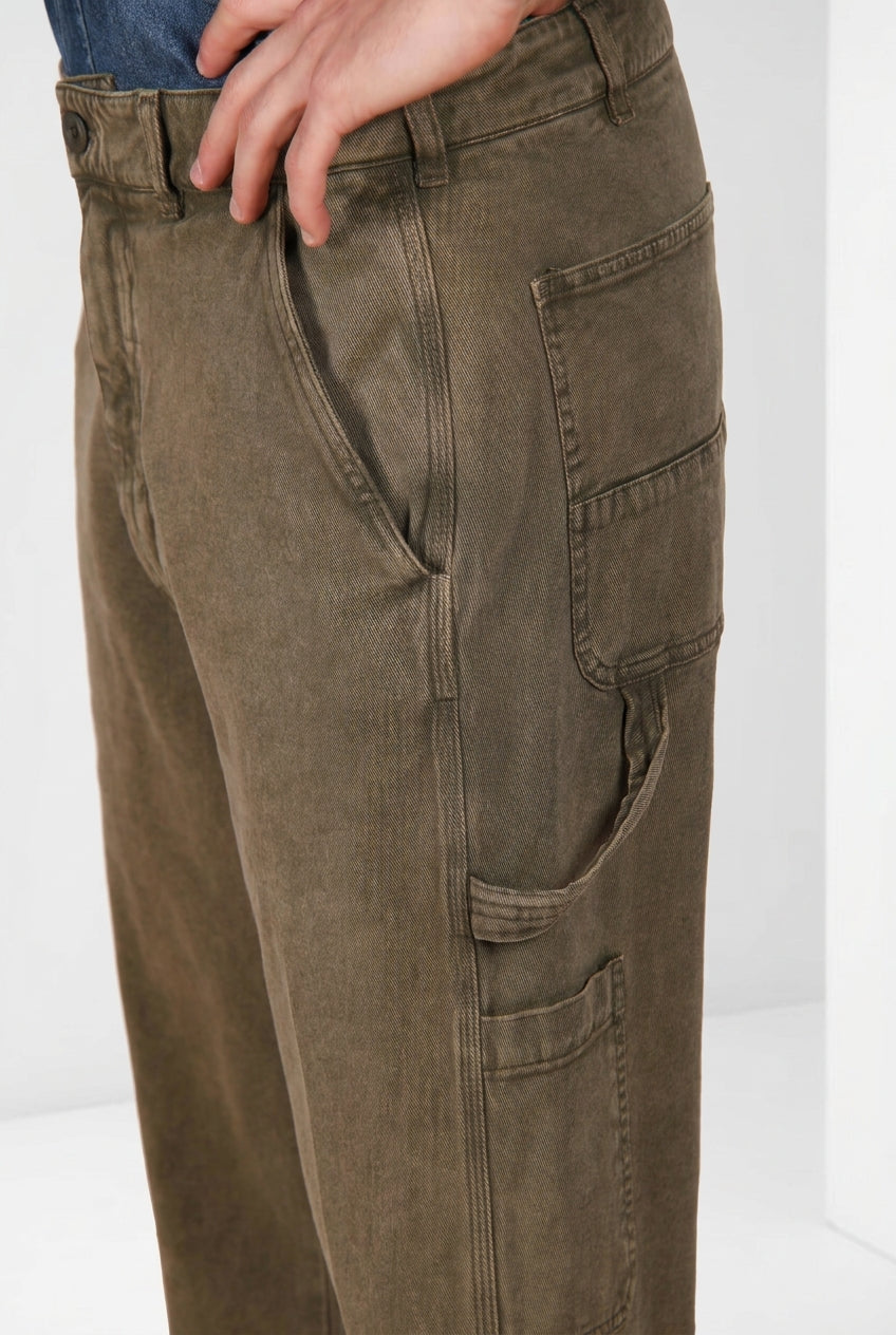 Dallas M74 men's cargo pants in bull stretch relaxed fit ①