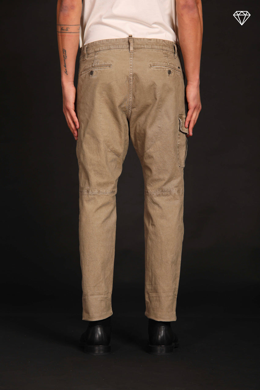 George Coolpocket Herren Gabardine Cargohose Logo Limited Edition Karotte fit ①.