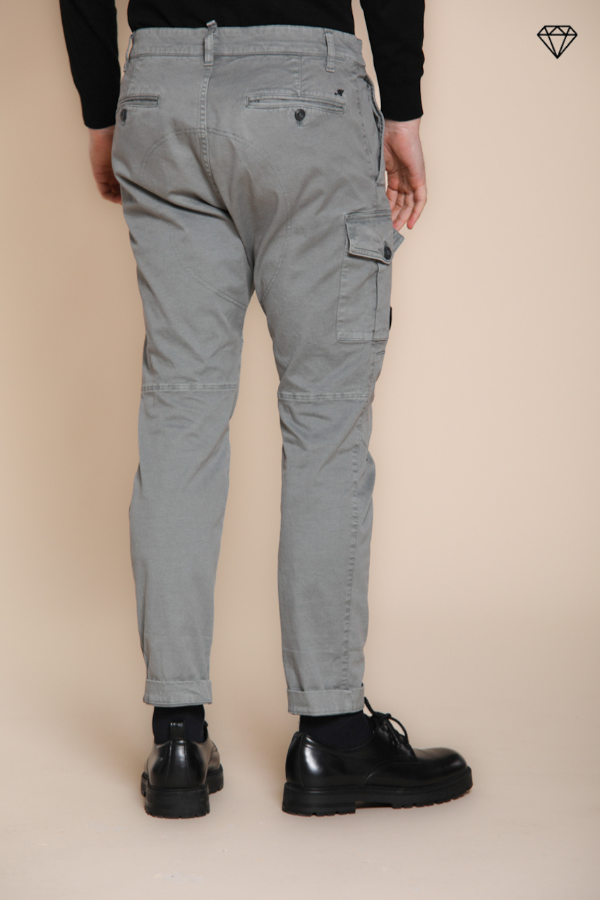 George Coolpocket Herren-Cargohose aus Gabardine logo edition carrot fit ①