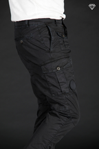 George Coolpocket pantalon cargo homme en coton pima léger logo edition carrot fit ①