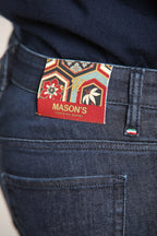 Foto 2 Harris pantalone 5 tasche uomo in denim stretch slim fit