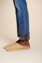 Harris pantalon 5 poches homme en denim imprimé camouflage slim fit