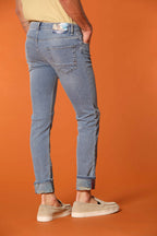 harris 5 bolsillos pantalón hombre denim con estampado interior safari slim fit 