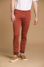 Harris 5 bolsillos pantalón hombre en gabardina con fantasia camuflaje slim fit